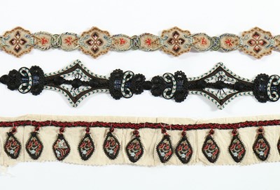 Lot 213 - A good group of mainly Edwardian embroidered...