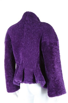Lot 216 - A Claude Montana for Ideal-Cuir purple...