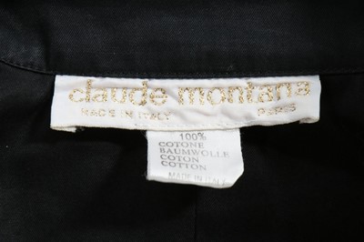 Lot 216 - A Claude Montana for Ideal-Cuir purple...