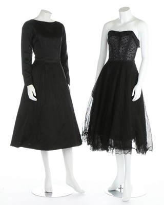 Lot 292 - Mainly 1950s evening wear and lingerie,...