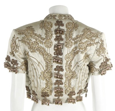 Lot 297 - A Jean Paul Gaultier satin matador jacket,...