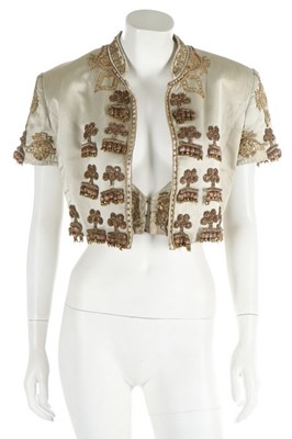 Lot 297 - A Jean Paul Gaultier satin matador jacket,...
