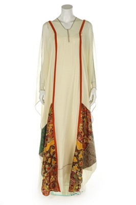 Lot 162 - A fine Thea Porter abaya/kaftan dress, 1974,...