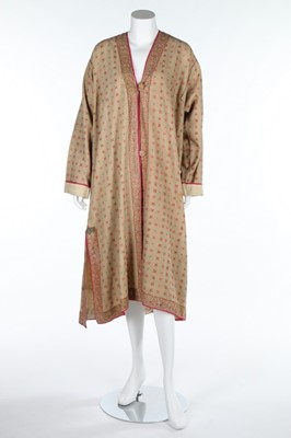 Lot 364 - Four ethnic robes, including cream kashmir...