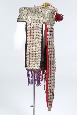 Lot 375 - A woman's bridal headdress, Turkmen, circa...