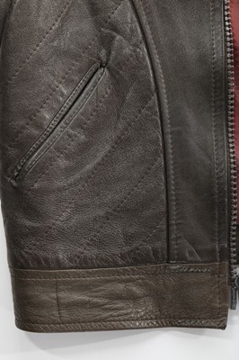 Lot 19 - A Mr Fish man's leather jacket, late...