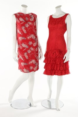 Lot 109 - A group of summer cocktail-wear in pinks and...