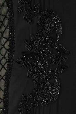 Lot 179 - Two Frank Usher beaded evening gowns, 1980s,...