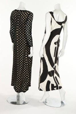 Lot 172 - A group of black and white clothing, late...
