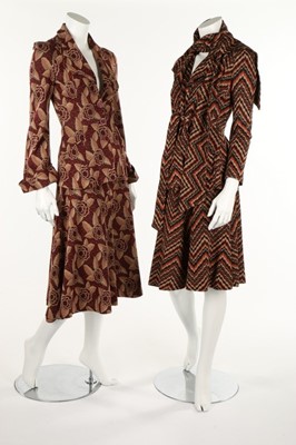 Lot 155 - Two Paul Nicholas & Co ensembles, 1970s,...