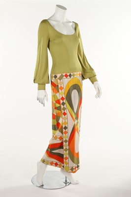 Lot 143 - A Pucci culotte dress, 1970s, labelled and...