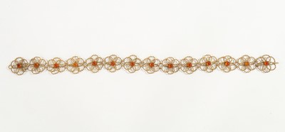 Lot 199 - A Scemama for Yves Saint Laurent gilt rope...