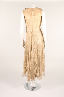 Lot 2 - A fine embroidered and pearl beaded skirt and...