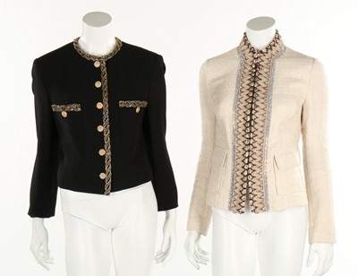 Lot 203 - A group of designer jackets and separates,...