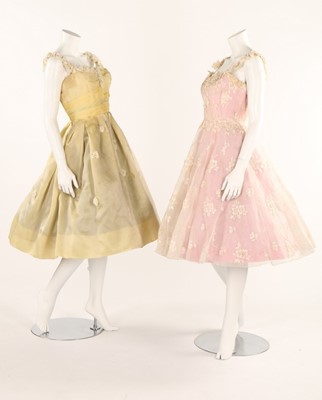 Lot 5 - Four Sylvia Mansell bridal/prom gowns,...