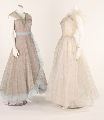 Lot 5 - Four Sylvia Mansell bridal/prom gowns,...