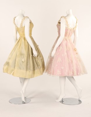 Lot 5 - Four Sylvia Mansell bridal/prom gowns,...