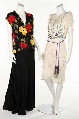 Lot 246 - Italian fashion, 1980s, comprising: Valentino...