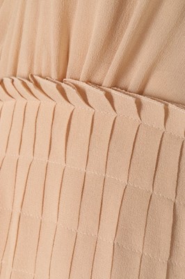 Lot 290 - A Chanel pale pink chiffon dress, modern,...