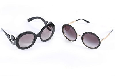 Lot 160 - A pair of Prada 'Minimal Baroque' sunglasses,...