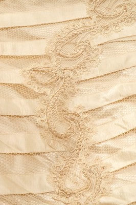 Lot 372 - Bridal-wear 1900-1910, including an ivory...