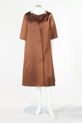 Lot 286 - A Marc Bohan for Christian Dior couture brown...