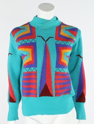 Lot 291 - A Vivienne Westwood 'Savage' collection Aztec...