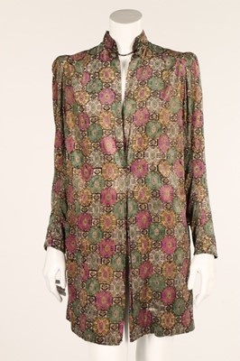 Lot 33 - A group of pink and green evening wear, 1930s,...