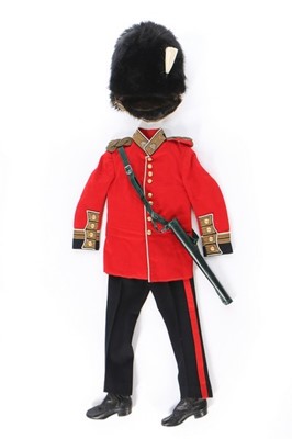 Lot 387 - A boy's Irish Guard military play uniform,...