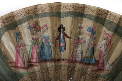 Lot 55 - 'La Coiffure à la Mode' printed hand-coloured...