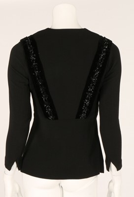Lot 78 - Three 1940s dinner dresses, one of textured...