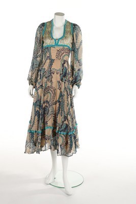 Lot 114 - A Thea Porter Gipsy dress of Sheila Hudson...