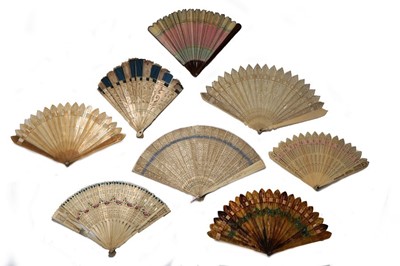 Lot 59 - French War and Peace printed paper fan 1820,...