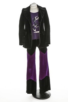 Lot 138 - A Granny Takes a Trip man's velvet suit,...