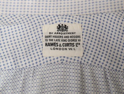 Lot 25 - The Duke of Windsor's Hawes & Curtis woven...