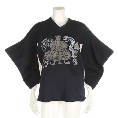 Lot 250 - A Westwood/McLaren navy cotton sweat-shirt,...