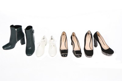 Lot 147 - Eleven pairs of designer shoes, 2000s-modern,...