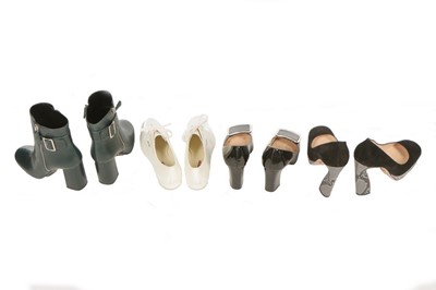 Lot 147 - Eleven pairs of designer shoes, 2000s-modern,...