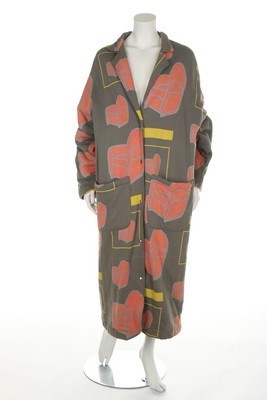 Lot 270 - An Elisabeth de Senneville armchair print coat...