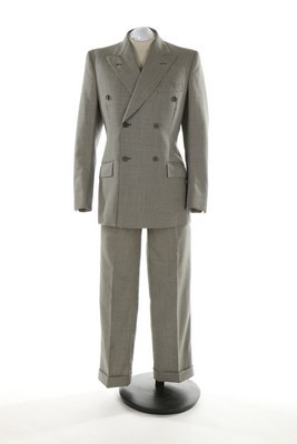 Lot 351 - Alexander McQueen's own Huntsman suit, 2002,...