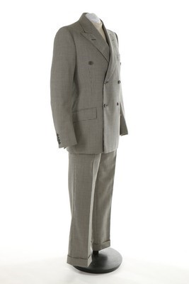 Lot 351 - Alexander McQueen's own Huntsman suit, 2002,...