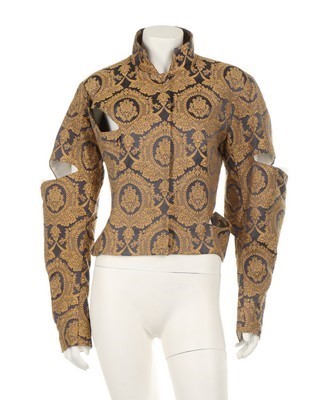 Lot 358 - A fine and rare Alexander McQueen jacquard...