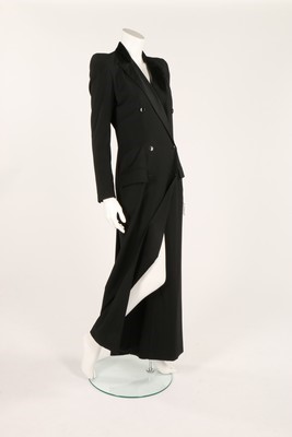 Lot 294 - A John Galliano for Givenchy black tuxedo...