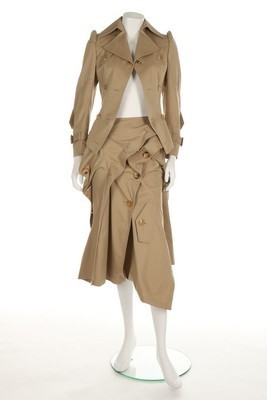 Lot 341 - A Junya Watanabe/Comme des Garons 'trench-coat'...