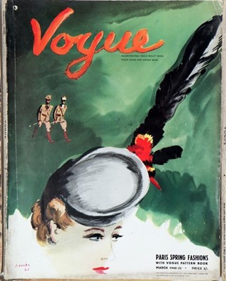 Lot 276 - British Vogue incomplete runs for 1940-42,...