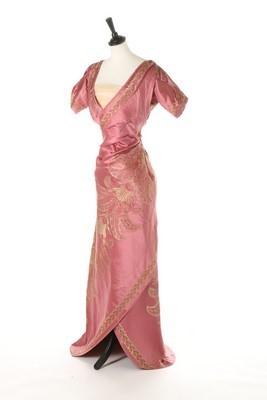 Lot 65 - A Farquharson & Wheelock pink and gold...