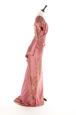 Lot 65 - A Farquharson & Wheelock pink and gold...