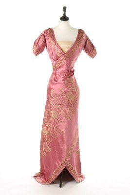 Lot 65 - A Farquharson & Wheelock pink and gold...