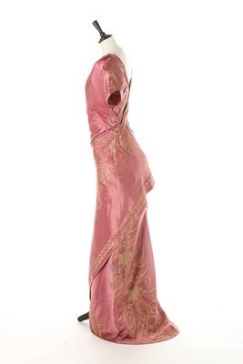 Lot 65 - A Farquharson & Wheelock pink and gold...