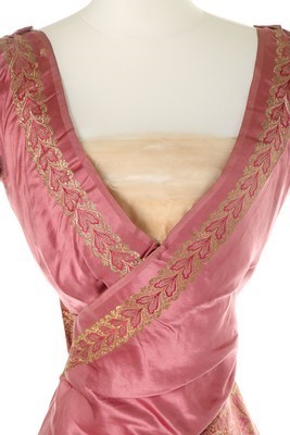 Lot 65 - A Farquharson & Wheelock pink and gold...